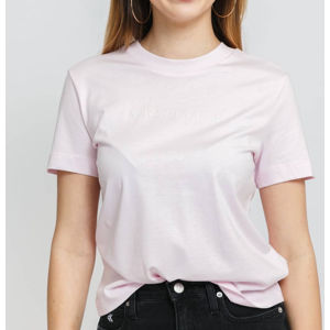 Calvin Klein dámské růžové tričko - L (TN9)